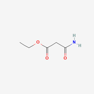 Chemical structure of Ethyl 3-amino-3-oxopropanoate
