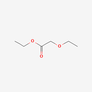 Chemical structure of Ethyl ethoxyacetate