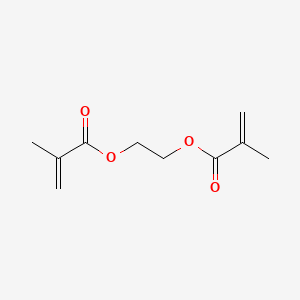 Chemical structure of Ethylene glycol dimethacrylate