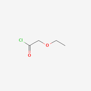 Chemical structure of Ethoxyacetyl chloride