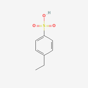 Chemical structure of 4-Ethylbenzenesulfonic acid