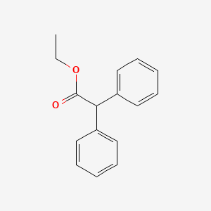 Chemical structure of Ethyl diphenylacetate
