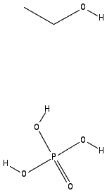 Chemical structure of Ethyl Phosphate (Mono- and Di- Ester mixture)