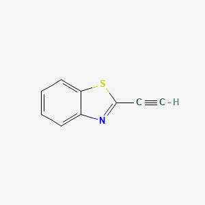 Chemical structure of 2-Ethynylbenzothiazole