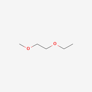 Chemical structure of Ethylene glycol ethyl methyl ether