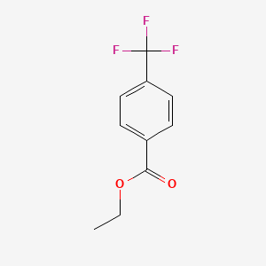 Chemical structure of Ethyl 4-(trifluoromethyl)benzoate