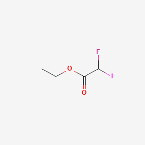 Chemical structure of Ethyl iodofluoroacetate