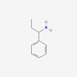 Chemical structure of α-Ethylbenzylamine