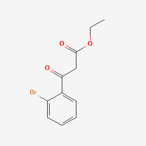 Chemical structure of Ethyl (2-bromobenzoyl)acetate