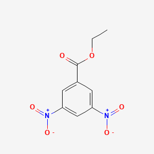 Chemical structure of Ethyl 3,5-dinitrobenzoate