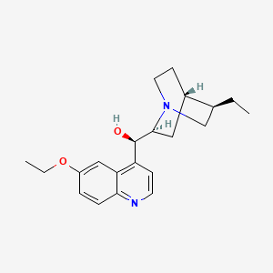 Chemical structure of Ethylhydrocupreine