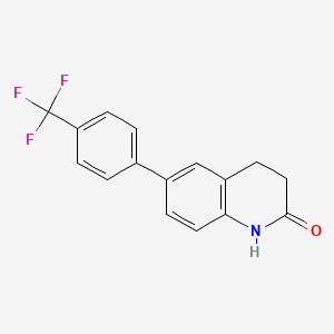 Chemical structure of Eg5 Inhibitor VII