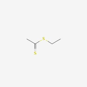 Chemical structure of Ethyl dithioacetate