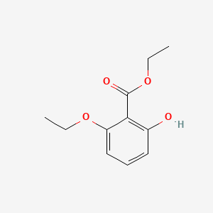 Chemical structure of Ethyl 6-ethoxy-2-hydroxybenzoate