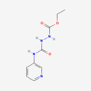 Chemical structure of Ethyl 3-(3-Pyridinylcarbamoyl)carbazate