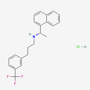 Chemical structure of ent-Cinacalcet Hydrochloride