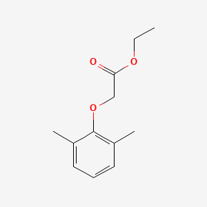 Chemical structure of Ethyl 2,6-Dimethylphenoxyacetate