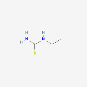 Chemical structure of N-Ethylthiourea