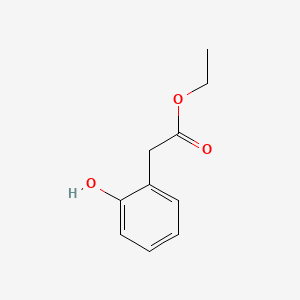 Chemical structure of Ethyl 2-Hydroxyphenylacetate