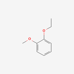 Chemical structure of 2-Ethoxyanisole
