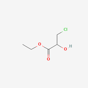 Chemical structure of Ethyl β-Chlorolactate