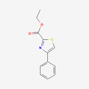 Chemical structure of Ethyl 4-phenyl-thiazole-5-carboxylate