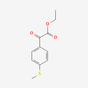 Chemical structure of Ethyl 4-thiomethylbenzoylformate