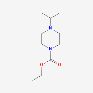 Chemical structure of Ethyl 4-isopropylpiperazine-1-carboxylate