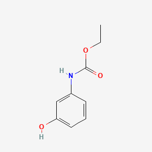 Chemical structure of Ethyl (3-Hydroxyphenyl)carbamate