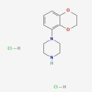 Chemical structure of Eltoprazine Dihydrochloride
