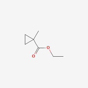 Chemical structure of ethyl 1-Methylcyclopropanecarboxylate