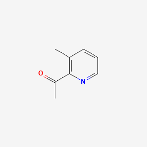 Chemical structure of 1-(3-Methyl-2-Pyridinyl)-Ethanone