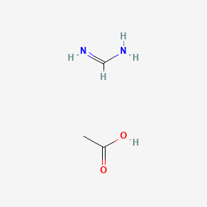 Chemical structure of Formamidine acetate