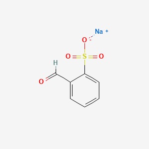 Chemical structure of Sodium o-formylbenzenesulfonate