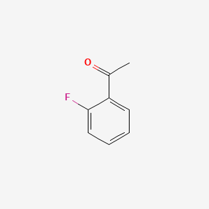 Chemical structure of o-Fluoroacetophenone