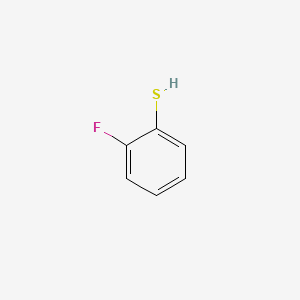 Chemical structure of 2-Fluorothiophenol