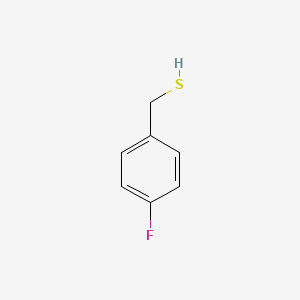 Chemical structure of 4-Fluorobenzyl mercaptan