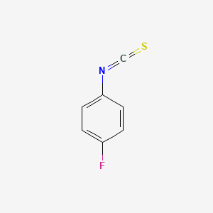 Chemical structure of 4-Fluorophenyl isothiocyanate