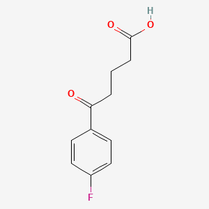 Chemical structure of 4-(4-Fluorobenzoyl)butyric acid