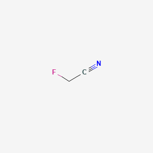 Chemical structure of Fluoroacetonitrile