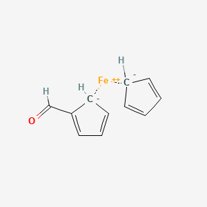 Chemical structure of Ferrocenecarboxaldehyde
