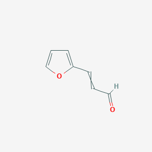 Chemical structure of 3-(2-Furyl)acrolein