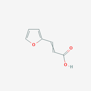 Chemical structure of Furylacrylic acid