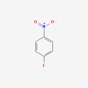 Chemical structure of p-Fluoronitrobenzene