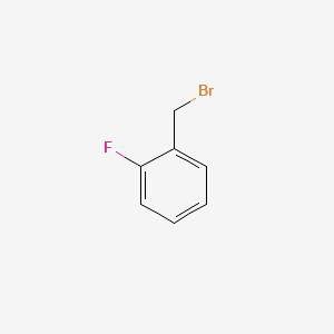 Chemical structure of 2-Fluorobenzyl bromide