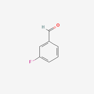 Chemical structure of 3-Fluorobenzaldehyde