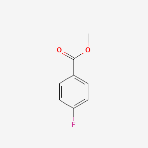 Chemical structure of Methyl 4-fluorobenzoate
