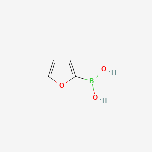 Chemical structure of Furan-2-boronic acid