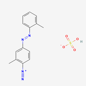 Chemical structure of garnet gbc salt