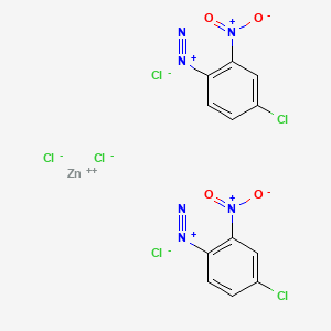 Chemical structure of Fast Red 3 GL Salt